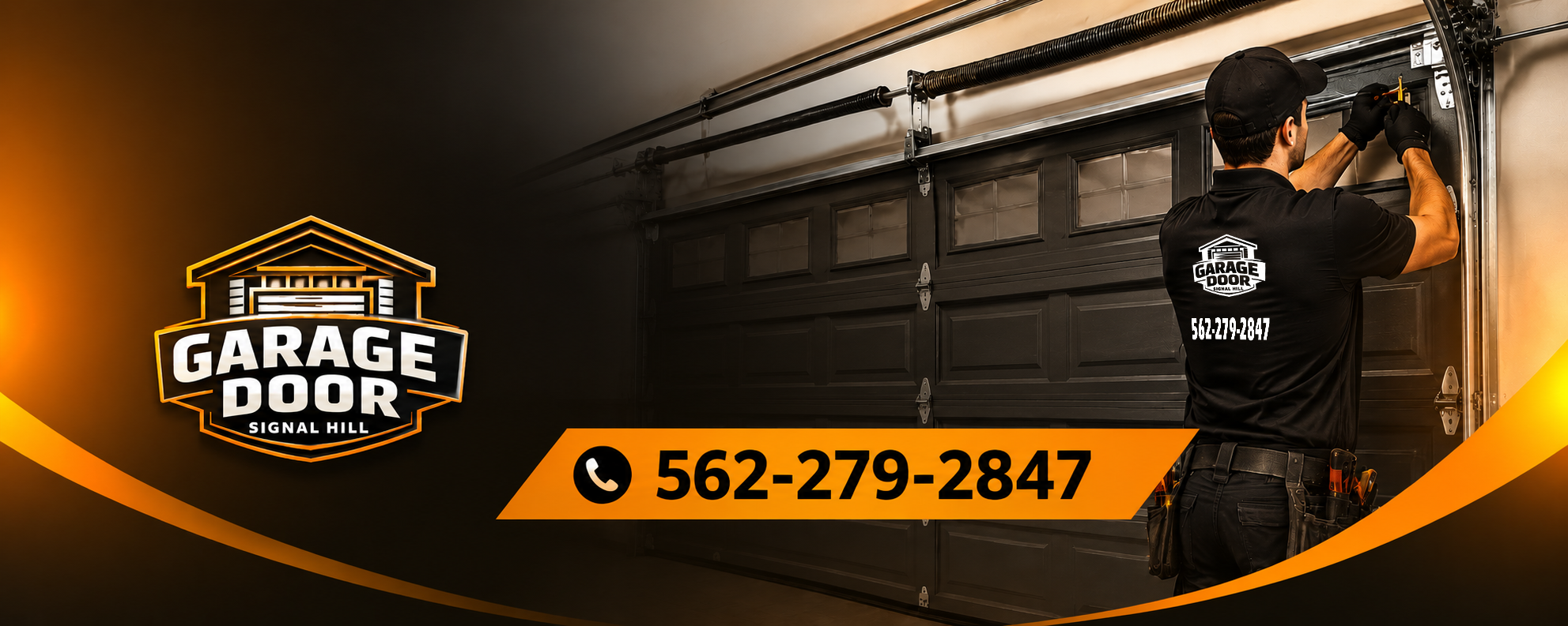 Garage Door of Signal Hill